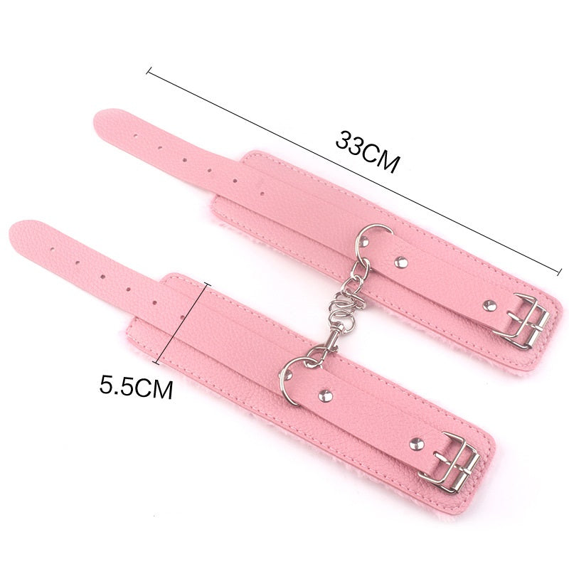 Ankel/håndled cuffs, pink