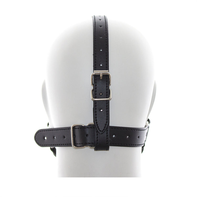 SM maske hundeben gag, sort