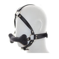 SM maske hundeben gag, sort