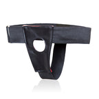 Harness til strap-on dildoer, vendbar sort/rød
