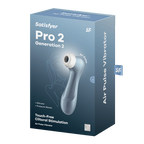 SATISFYER - PRO 2 AIR PULSE STIMULATOR BLUE