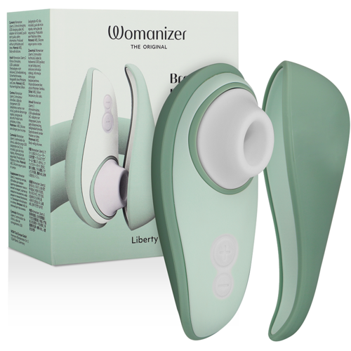 WOMANIZER - LIBERTY 2 CLITORIS STIMULATOR &amp; SUCTION LIGHT GREEN