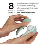 WOMANIZER - LIBERTY 2 CLITORIS STIMULATOR &amp; SUCTION LIGHT GREEN