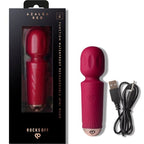 ROCKS-OFF - MINI RECHARGEABLE WAND 16 FUNCTIONS AZALEA RED