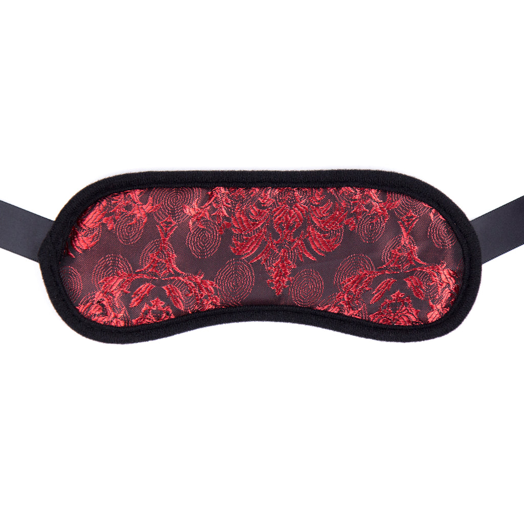 Geisha blindfold - med silkesnor