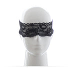 Smuk mønstret blindfold - sort