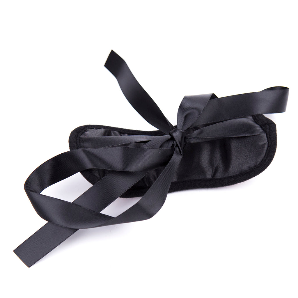 Geisha blindfold - med silkesnor