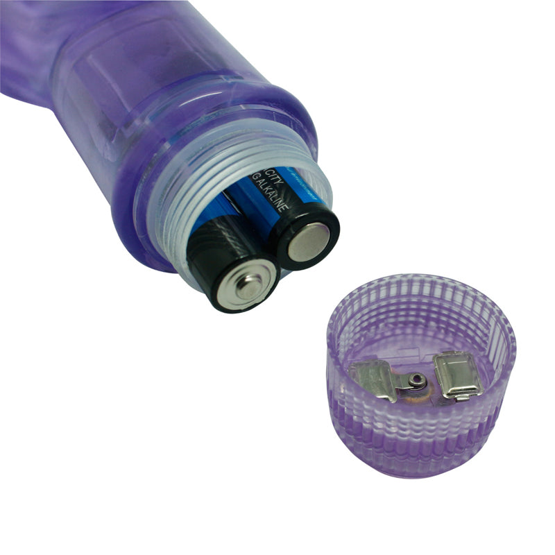 Rabbit touch dildo vibrator, lilla