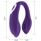 Dobbelt vibrator vagina+anal vibes