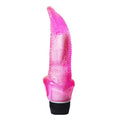 Vibratordildo pink lick