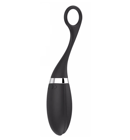 Vibratoræg med trådløs fjernbetjening, sort