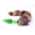 GREEN TAIL analplug med hale