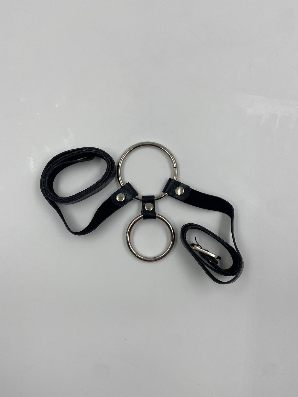 Metal Penisring med 2 Ringe