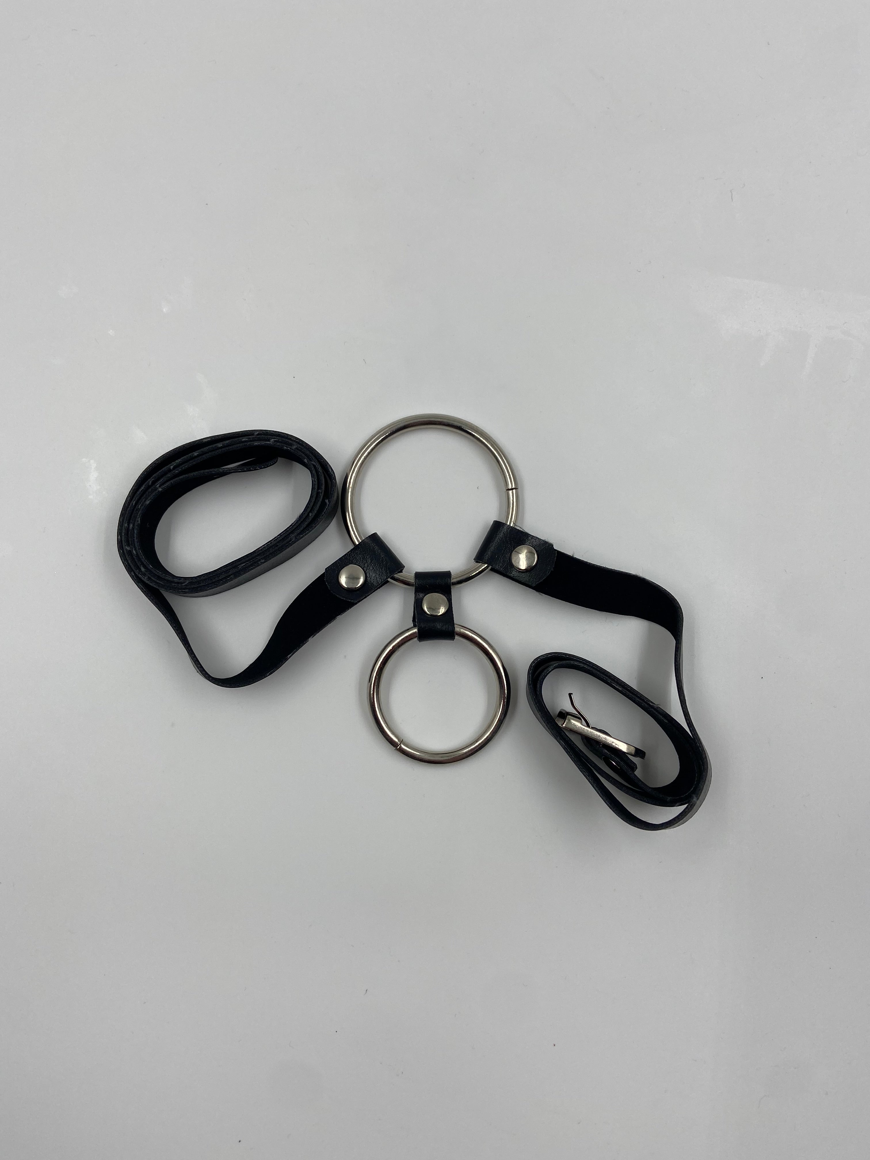 Metal Penisring med 2 Ringe