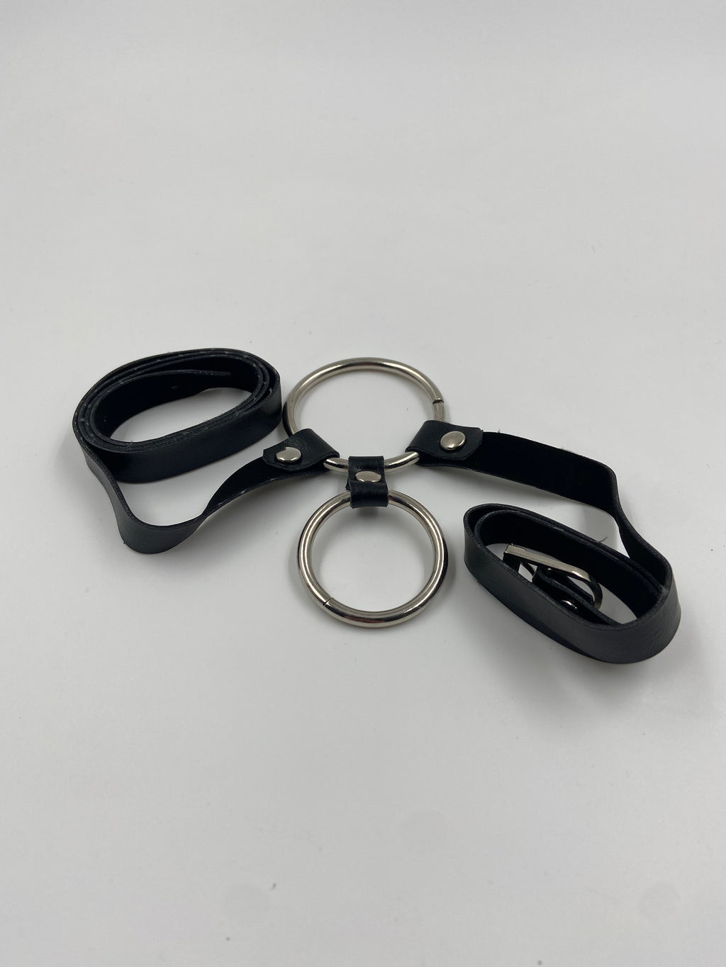 Metal Penisring med 2 Ringe