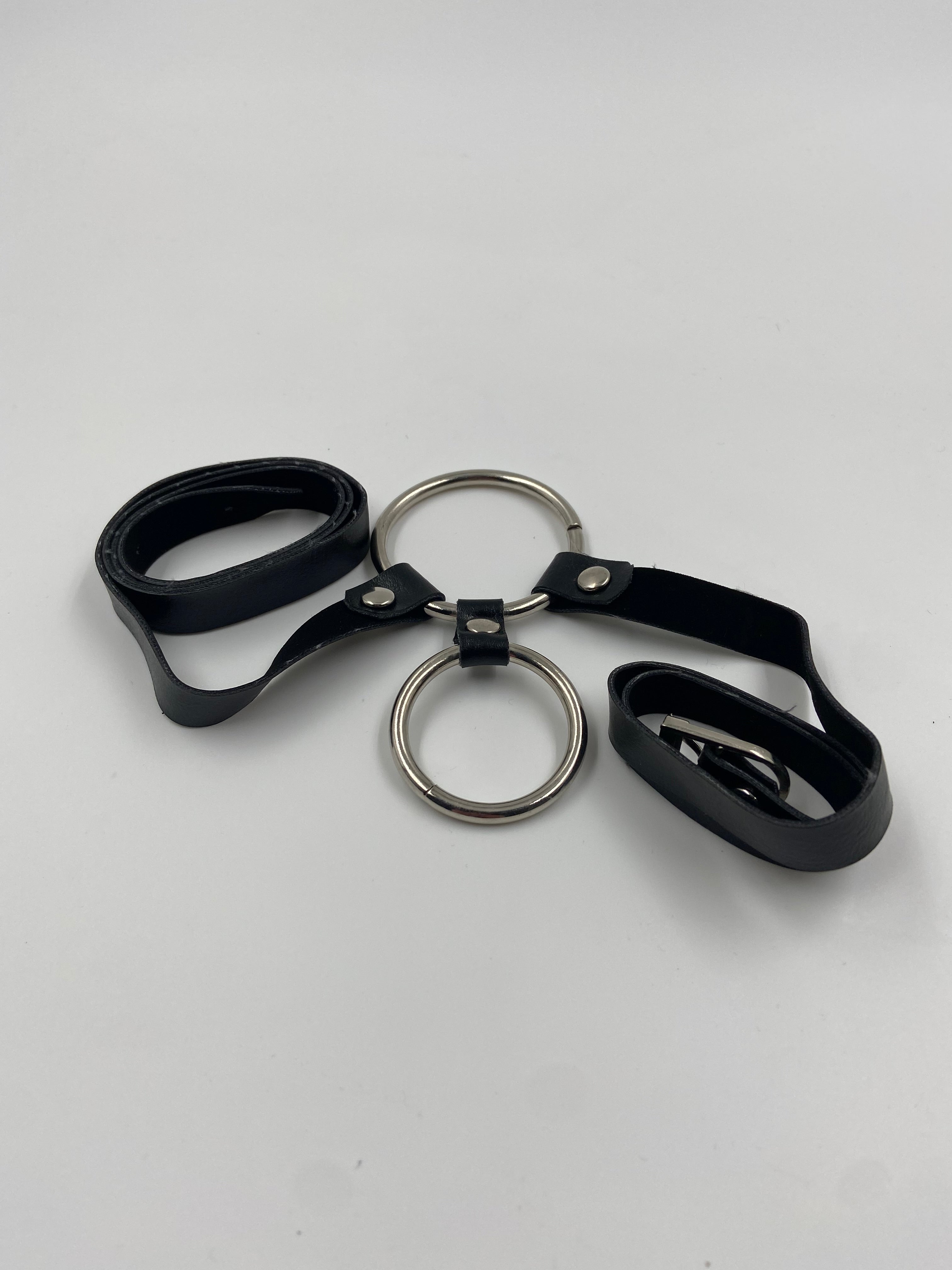 Metal Penisring med 2 Ringe