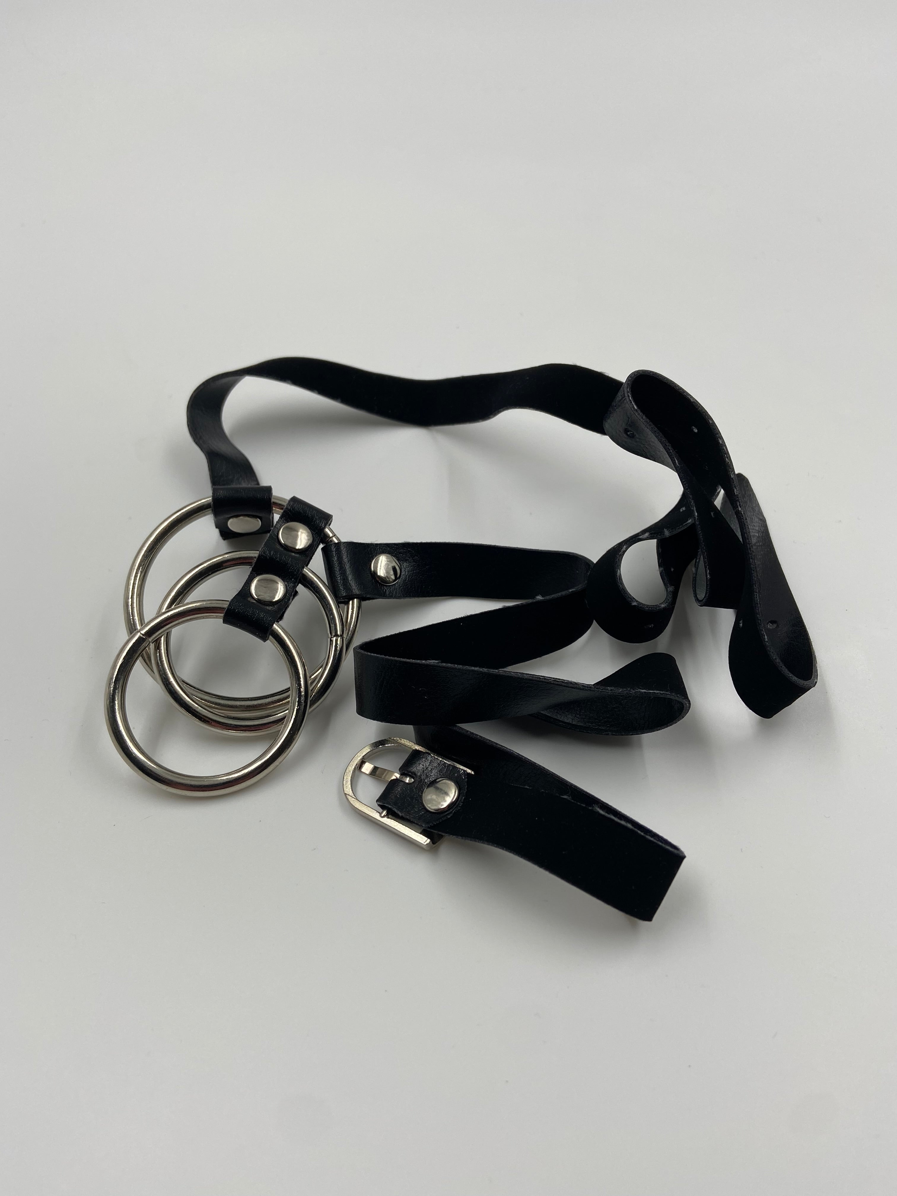 Metal Penisring med 3 Ringe