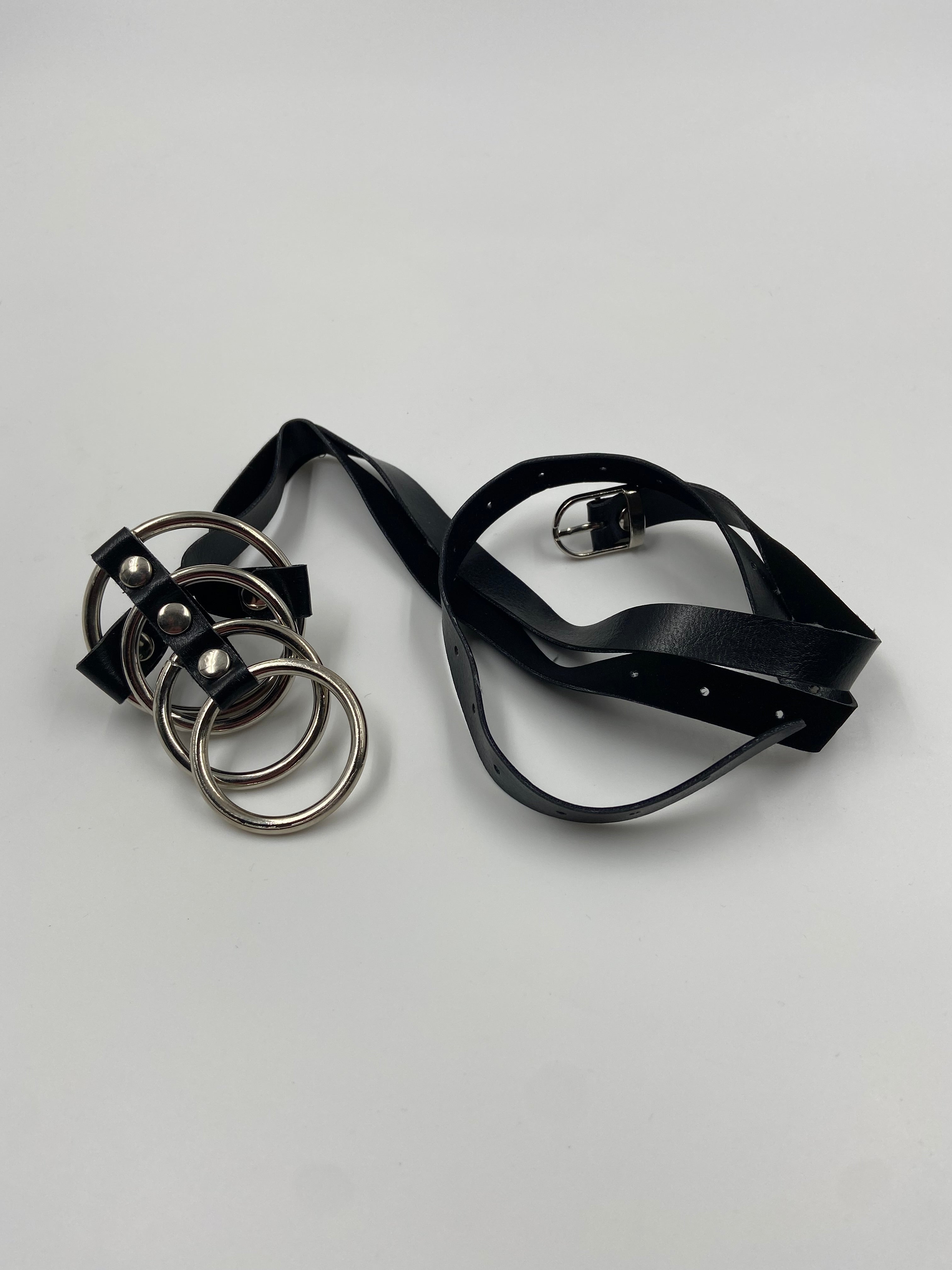 Metal Penisring med 4 Ringe