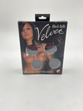 Velvet Black Balls 4 Svart