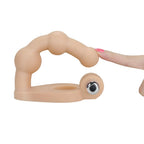 Penisring m. anal plug og mini vibrator