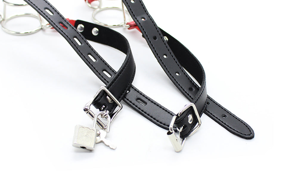 Tight O-ring ballgag dobbeltring