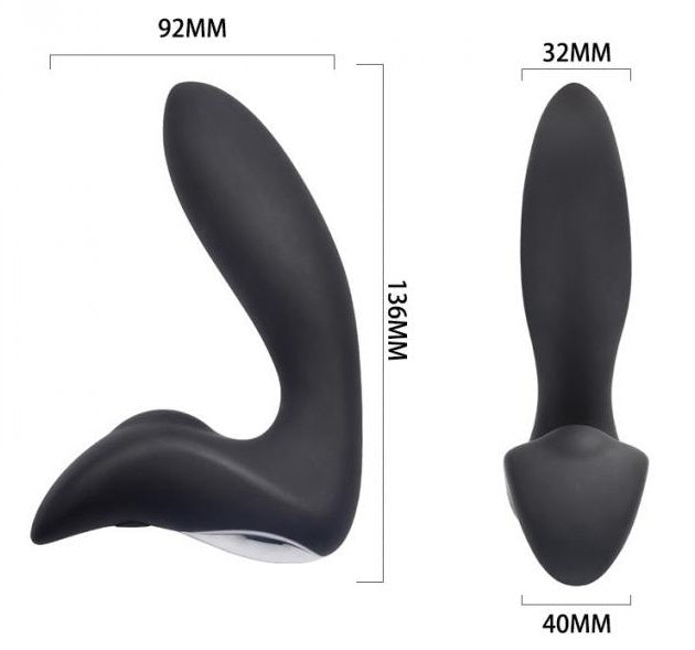 Fjernbetjent prostata vibrator