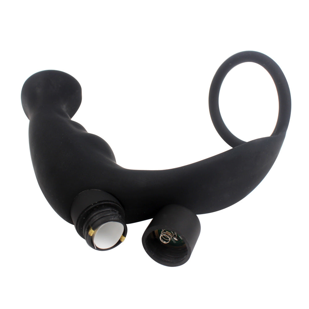 Vibrerende prostata plug m. penisring