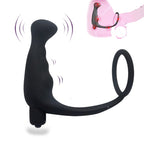 Vibrerende prostata plug m. penisring