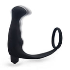 Vibrerende prostata plug m. penisring