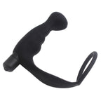 Vibrerende prostata plug m. penisring
