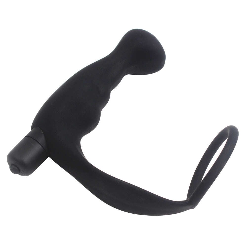 Vibrerende prostata plug m. penisring
