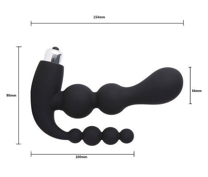 Vibrerende analplug unisex