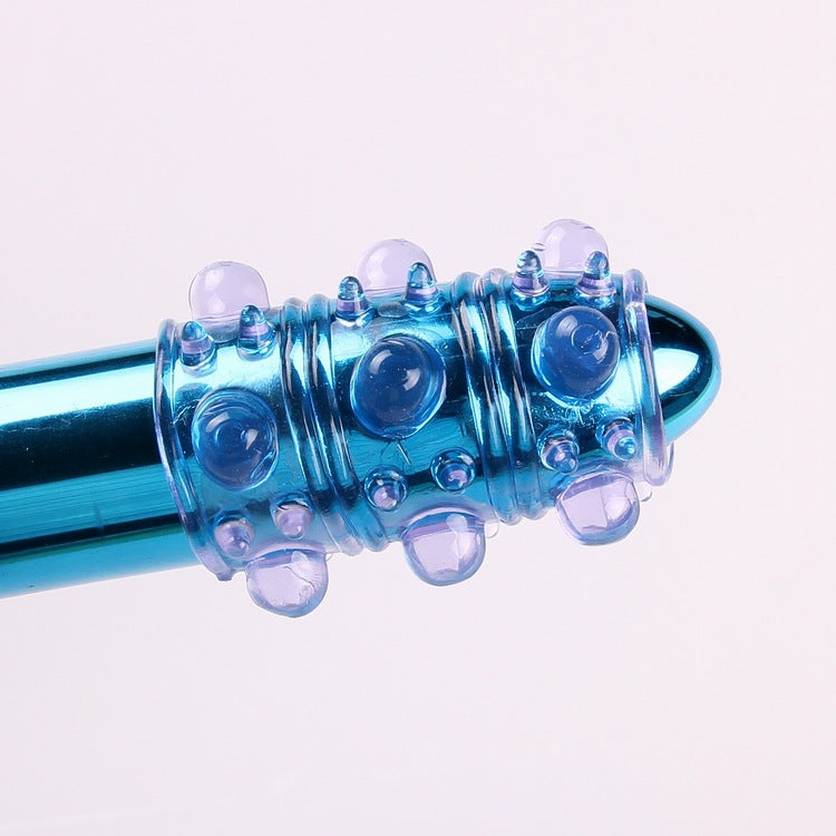 Penis sleeve flexi knoppet, lilla