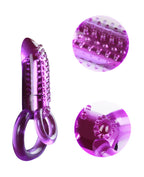 Purple power vibrende penisring