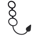 Multiman penisring med anal plug