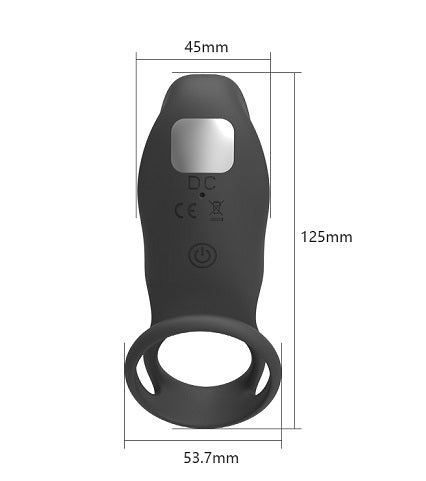 Penis &amp; klit vibrator Mega buzz inkl. remote