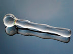 Raindrop glassdildo, 18cm