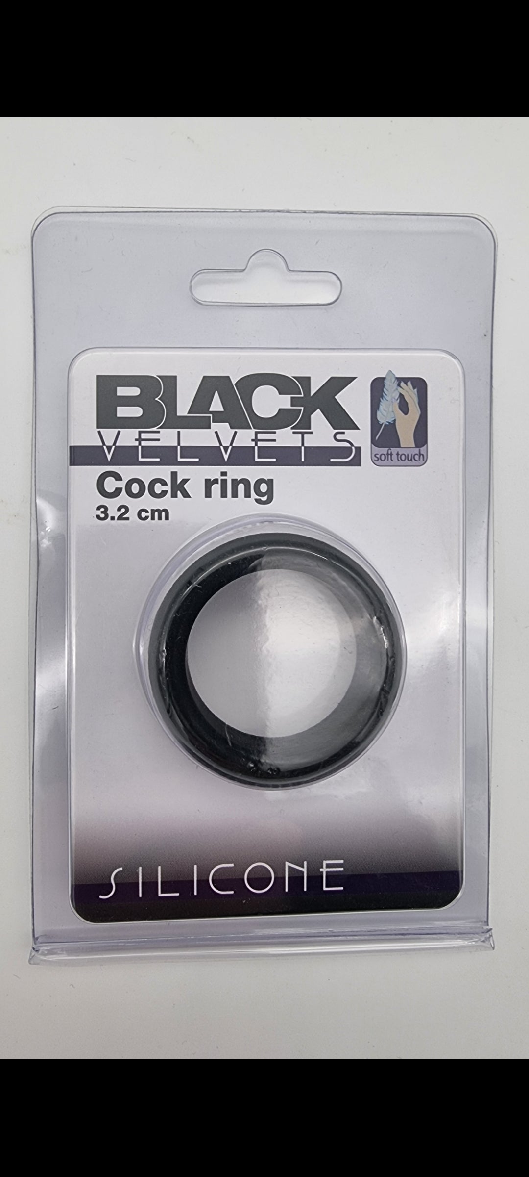 Black Velvets cock ring (3,2 cm)