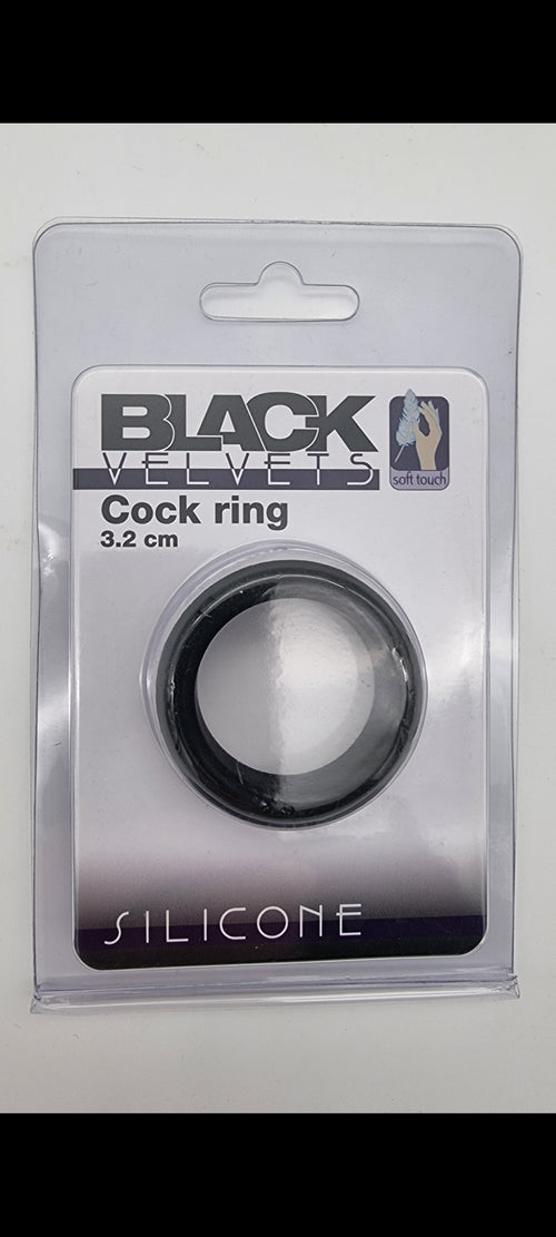 Black Velvets cock ring (3,2 cm)