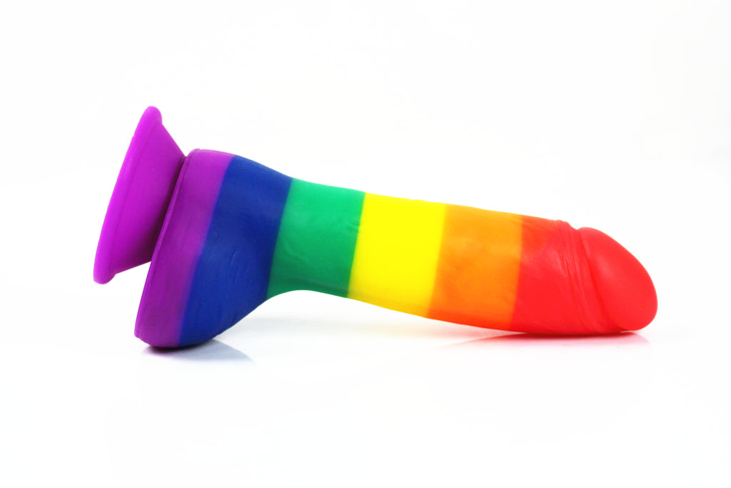 Pride dildo 19cm silikone lux