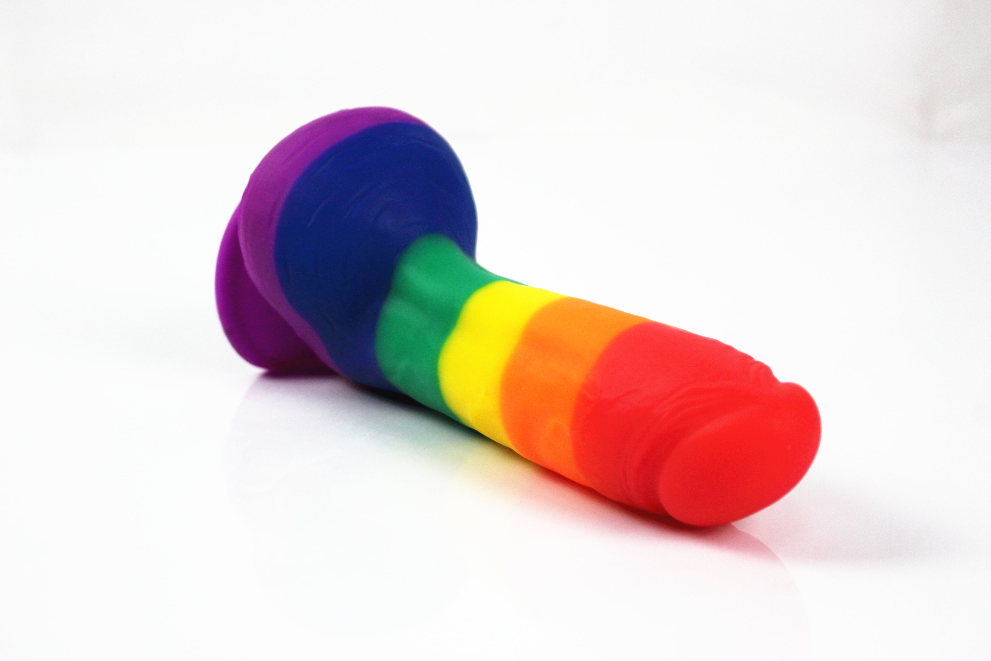 Pride dildo 19cm silikone lux