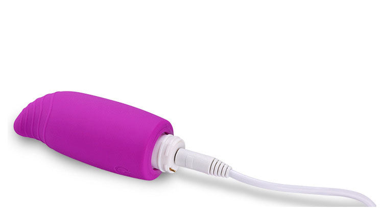 Sexy vibrator æg fjernbetjent genopladelig - lilla