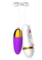 Vibrator æg fjernbetjent flower fresh, lilla