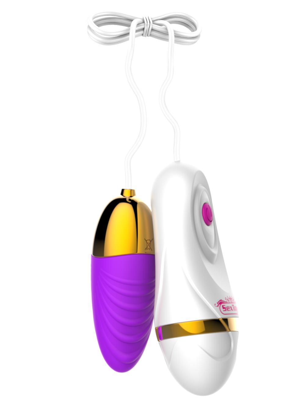 Vibrator æg fjernbetjent flower fresh, lilla