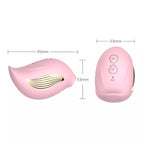 Klitoris-sug og bryst vibrator, pink