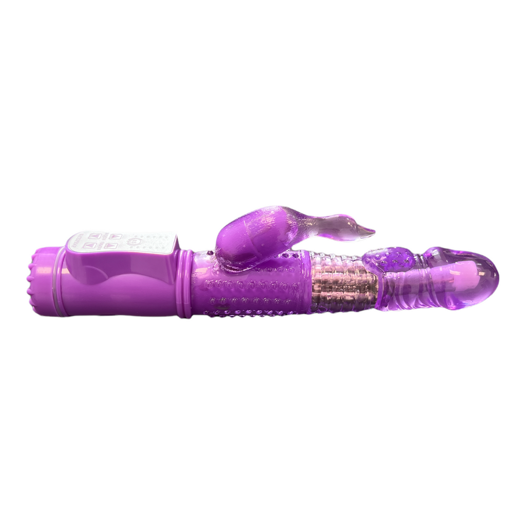 Rabbit-vibrator with duckling look