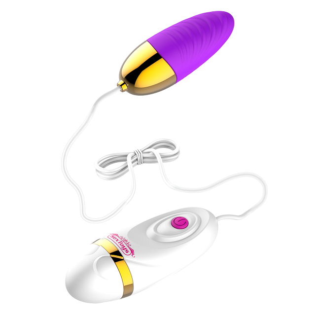 Vibrator æg fjernbetjent flower fresh, lilla