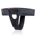 Harness til strap-on dildoer, vendbar sort/rød