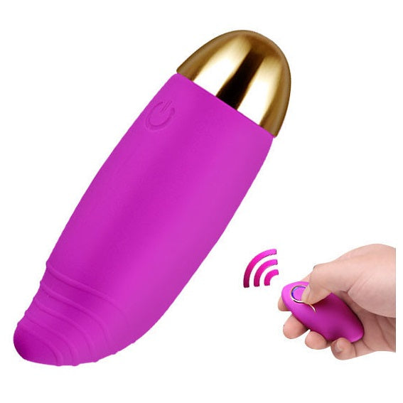 Sexy vibrator æg fjernbetjent genopladelig - lilla
