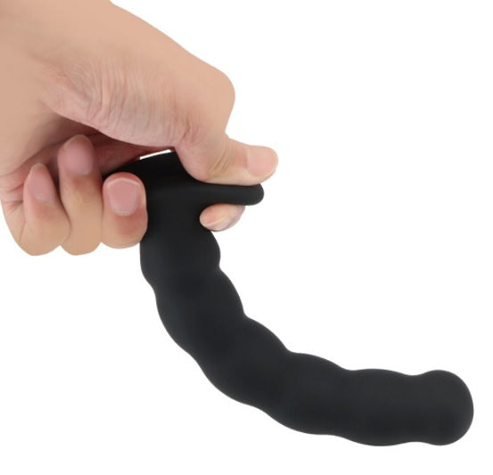 Silikone dildo + anal 16cm
